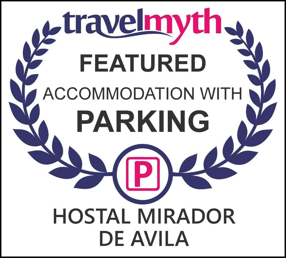 Hostal Mirador De Avila Bagian luar foto
